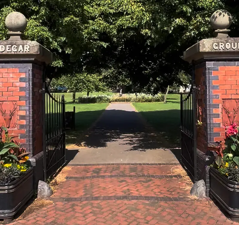 Risca Park Gates